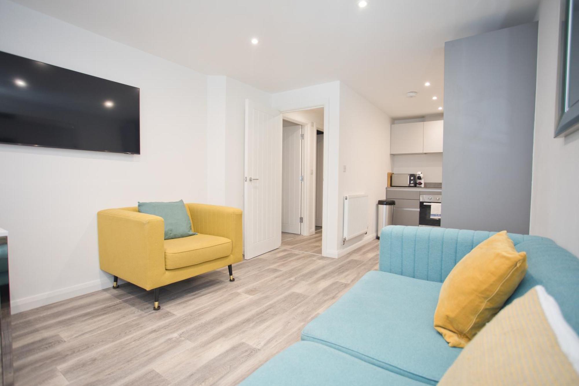 Sea Air - 2 Bedrooms - Parking - Mins To Борнмут