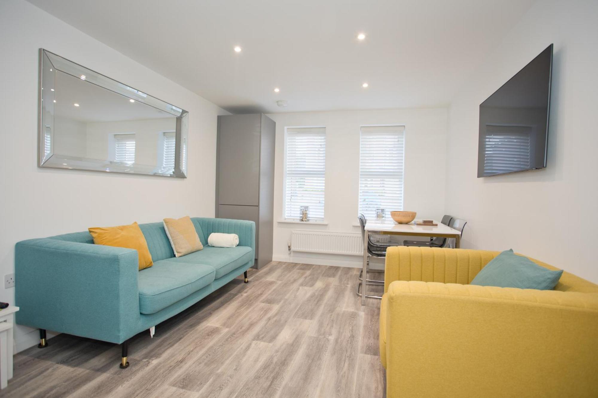 Sea Air - 2 Bedrooms - Parking - Mins To Апартаменты Борнмут
